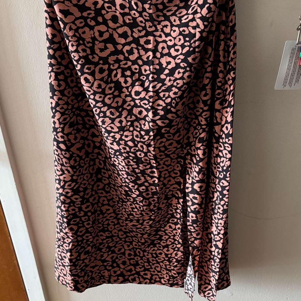 Leopard Print Women's Skirt